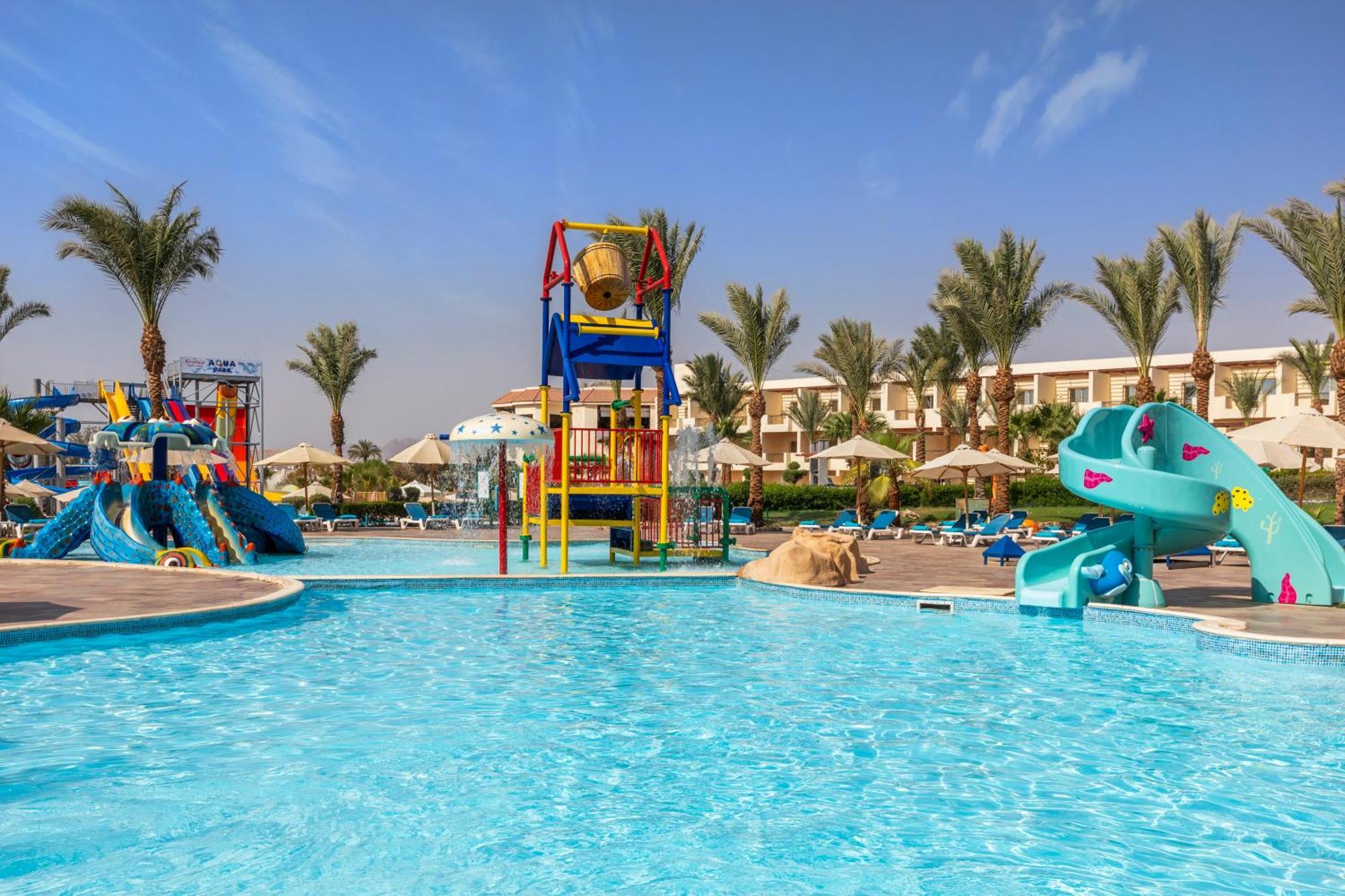 体验奇洛赛高级酒店 沙姆沙伊赫 外观 照片 Aqua Park at Hilton Hurghada Resort