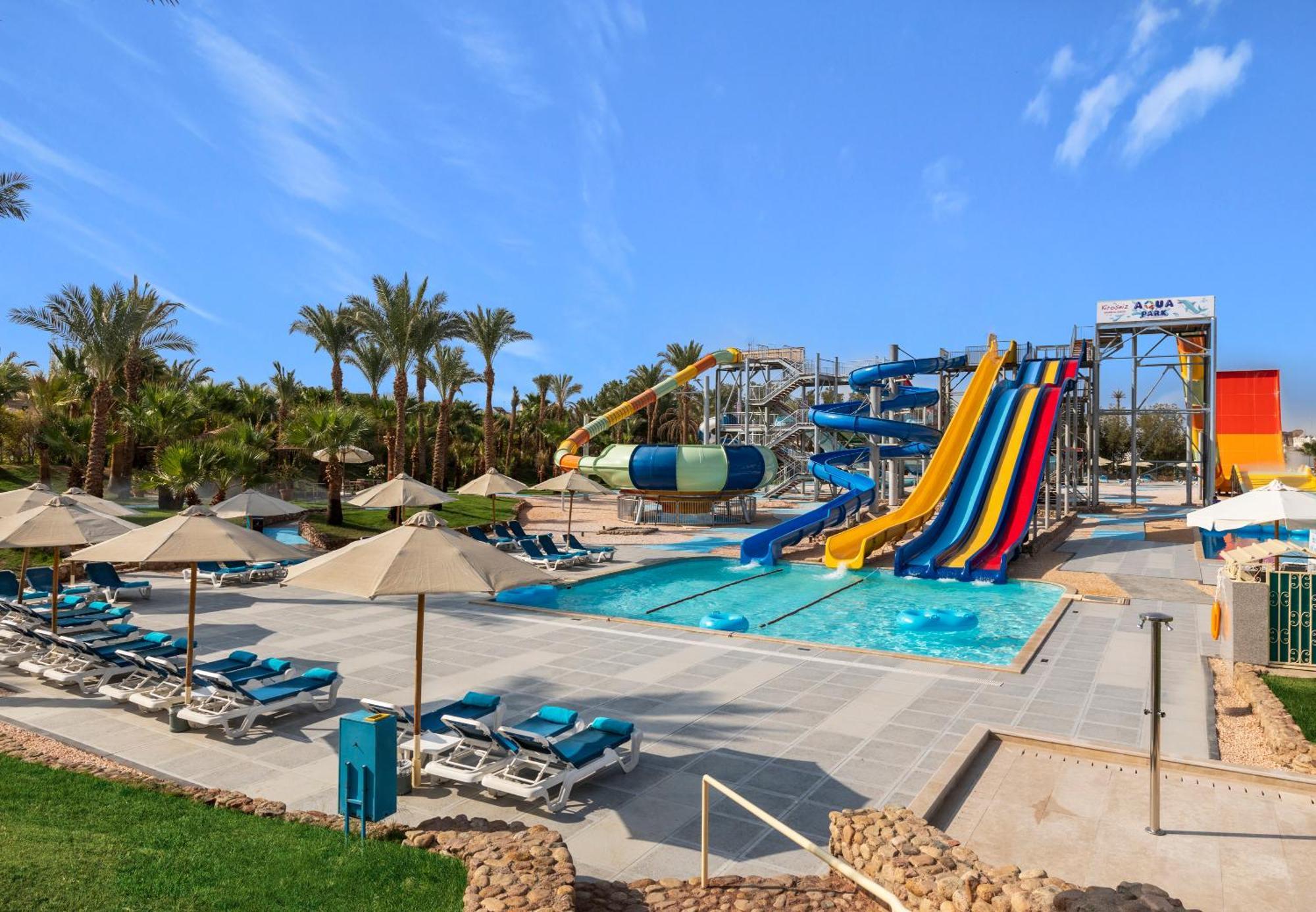 体验奇洛赛高级酒店 沙姆沙伊赫 外观 照片 Aqua Park at Hilton Sharm El Sheikh Resort